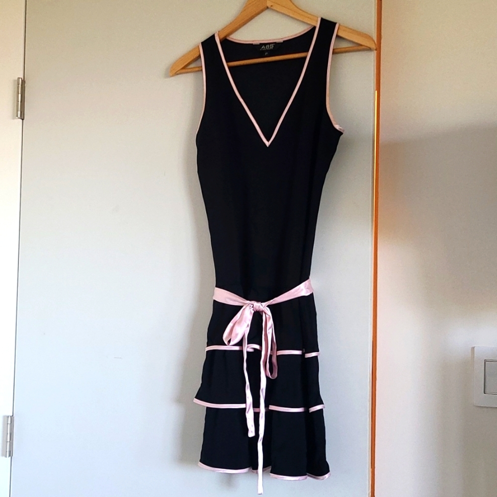 ABS by Allen Schwartz Black Dress